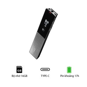 Sony ICD-TX660 – Máy ghi âm kỹ thuật số Sony chính hãng, micro stereo, pin lâu